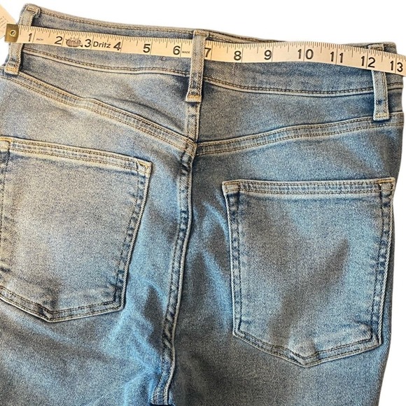 Free People Raw High Rise Jeans in Sweet Blue NWT - Picture 12 of 15